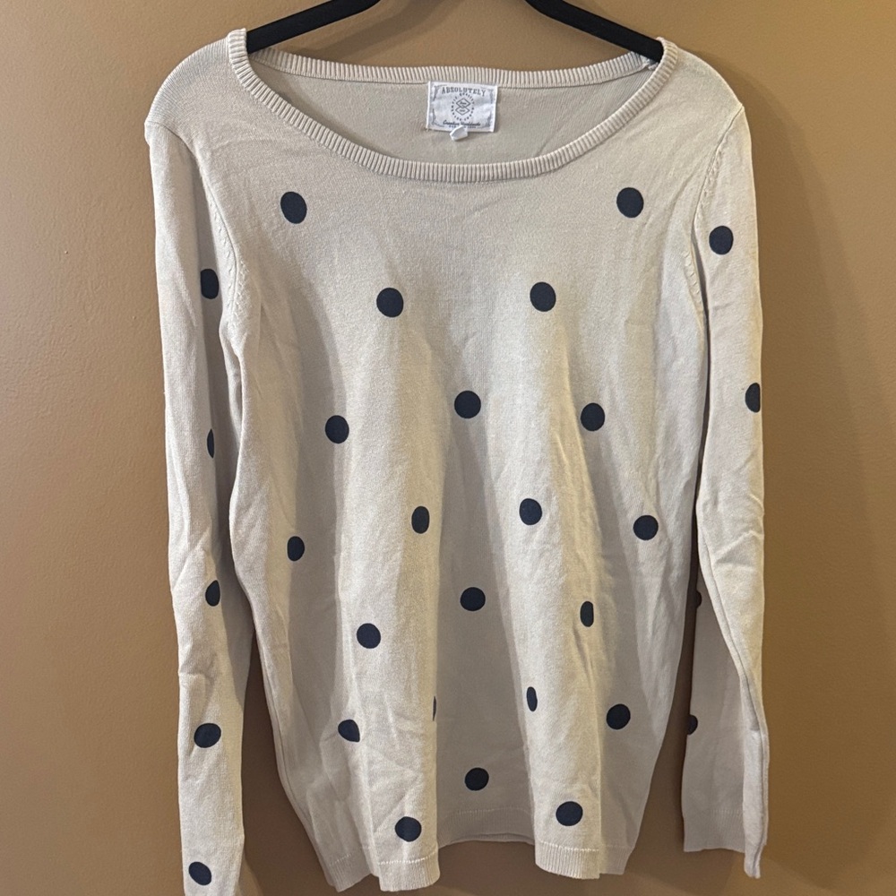 Absolutely Cream Knit Sweater